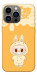 Чехол Yellow labubu для iPhone 13 Pro