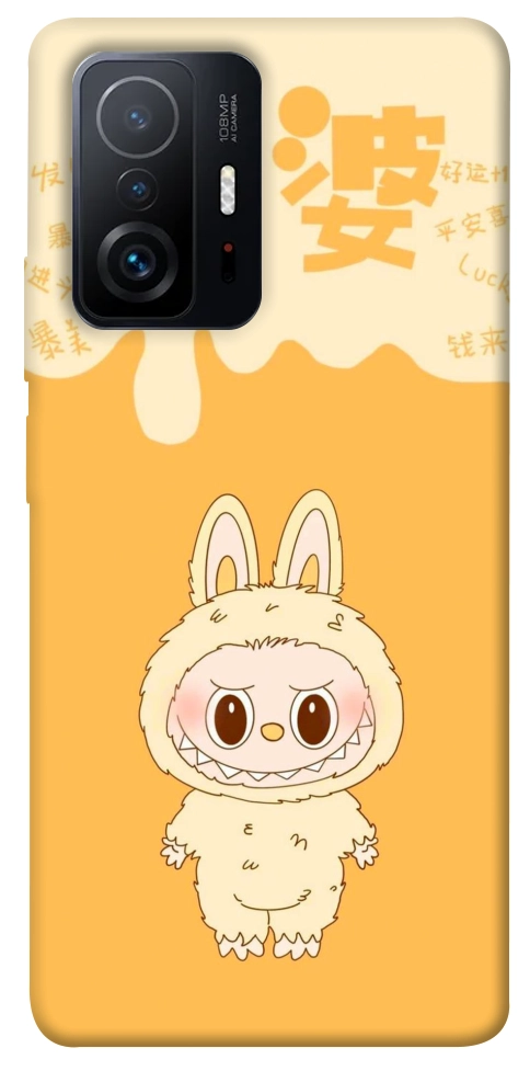 Чехол Yellow labubu для Xiaomi 11T