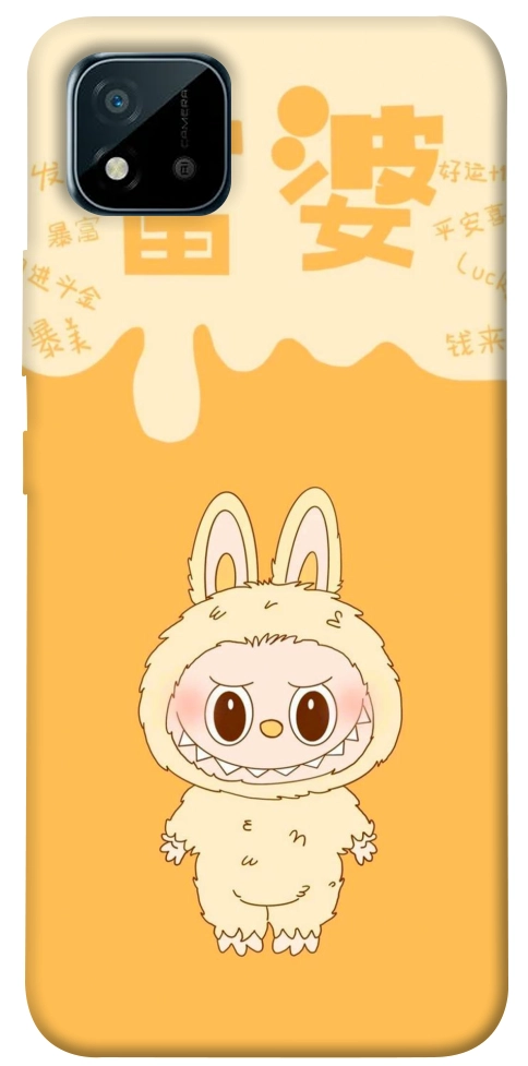 Чохол Yellow labubu для Realme C11 (2021)