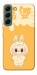 Чохол Yellow labubu для Galaxy S22