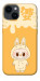 Чехол Yellow labubu для iPhone 14