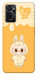 Чехол Yellow labubu для Oppo A76 4G