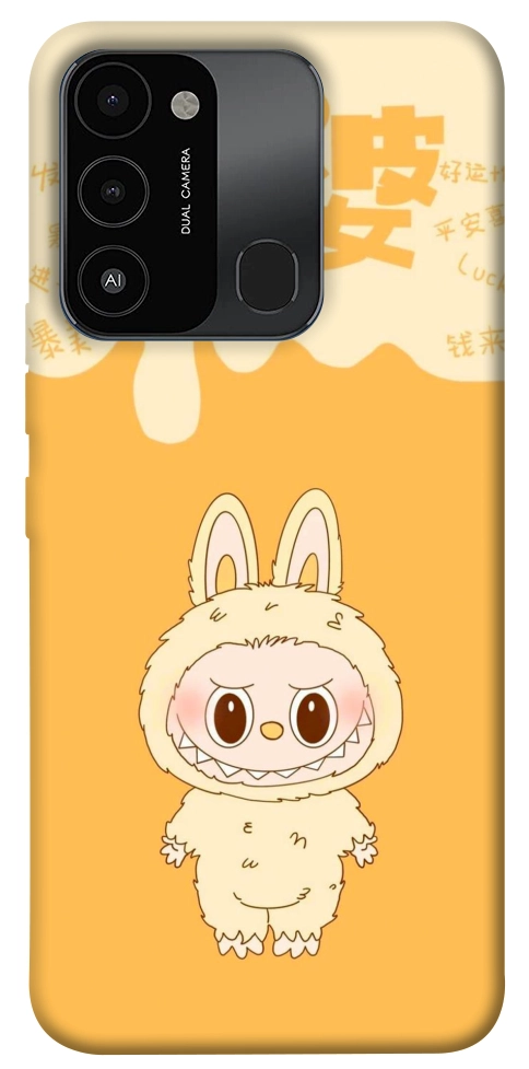 Чохол Yellow labubu для TECNO Spark Go 2022 (KG5m)