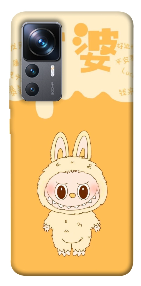 Чехол Yellow labubu для Xiaomi 12T