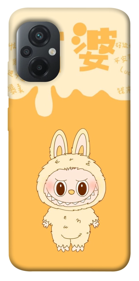 Чохол Yellow labubu для Xiaomi Poco M5