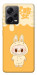 Чехол Yellow labubu для Xiaomi Redmi Note 12 Pro 5G