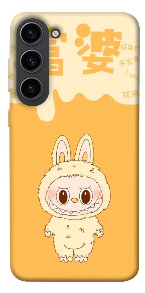 Чохол Yellow labubu для Galaxy S23