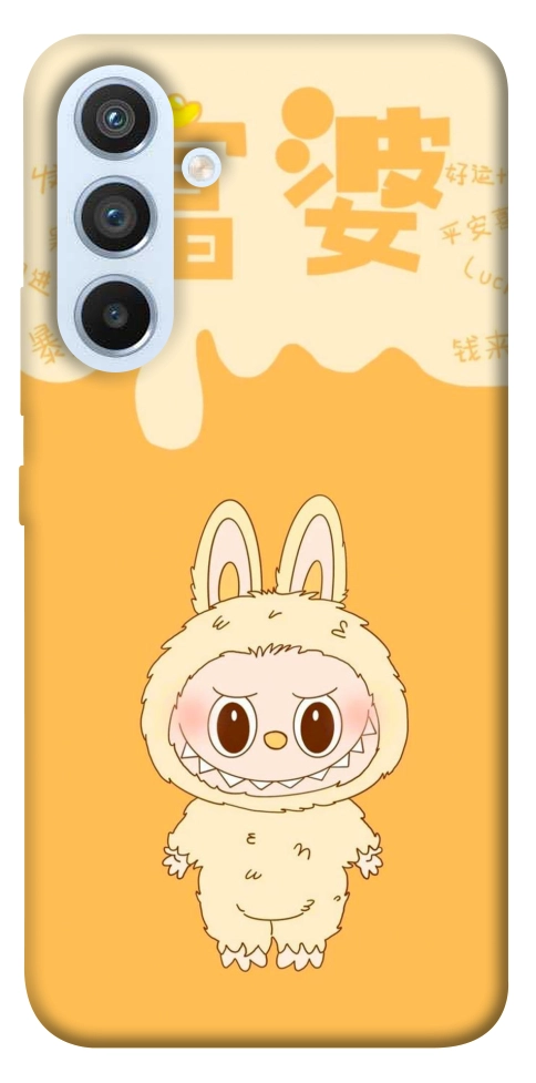 Чохол Yellow labubu для Galaxy A54 5G