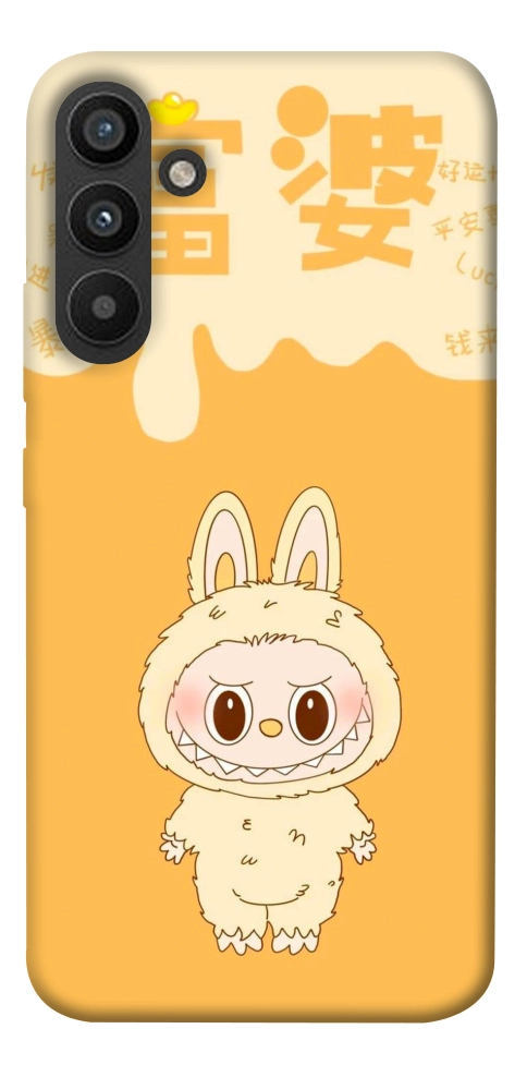 Чохол Yellow labubu для Galaxy A34 5G