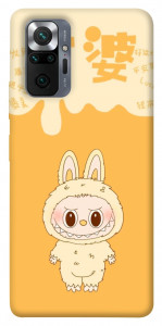 Чохол Yellow labubu для Xiaomi Redmi Note 10 Pro Max