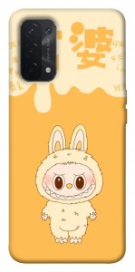 Чохол Yellow labubu для Oppo A54 5G