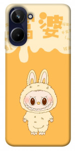 Чехол Yellow labubu для Realme 10 4G