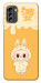 Чехол Yellow labubu для Nokia G60