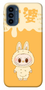 Чохол Yellow labubu для Motorola Moto G41
