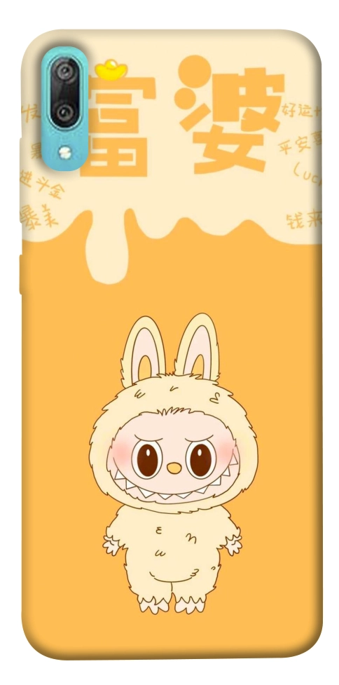 Чехол Yellow labubu для Huawei Y6 Pro (2019)