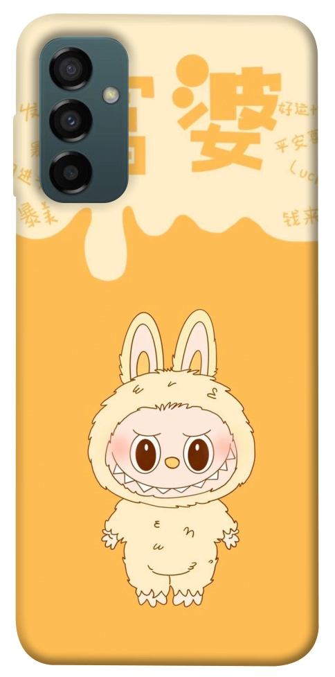 Чехол Yellow labubu для Galaxy M14 5G