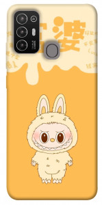 Чехол Yellow labubu для ZTE Blade A52