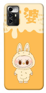 Чехол Yellow labubu для ZTE Blade A72