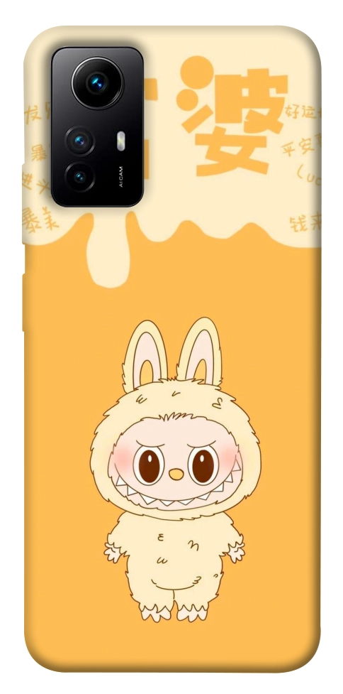 Чохол Yellow labubu для Xiaomi Redmi Note 12S