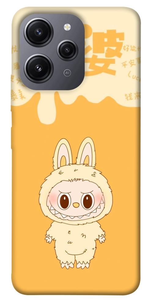 Чохол Yellow labubu для Xiaomi Redmi 12