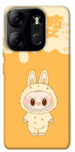 Чохол Yellow labubu для Tecno Spark Go 2023