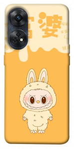 Чохол Yellow labubu для Oppo Reno 8 T 4G