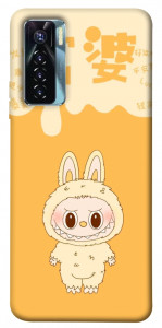 Чехол Yellow labubu для TECNO Camon 17 Pro