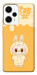 Чехол Yellow labubu для Xiaomi Poco F5