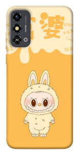 Чехол Yellow labubu для ZTE Blade A53