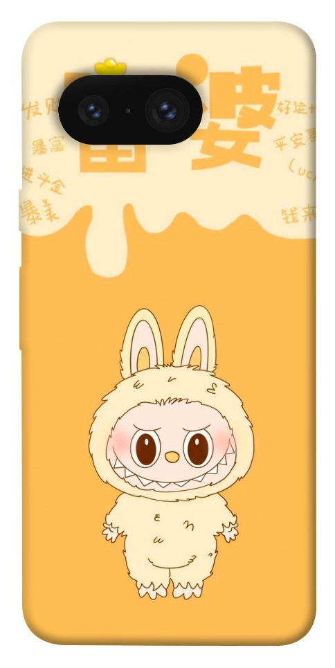 Чехол Yellow labubu для Google Pixel 8