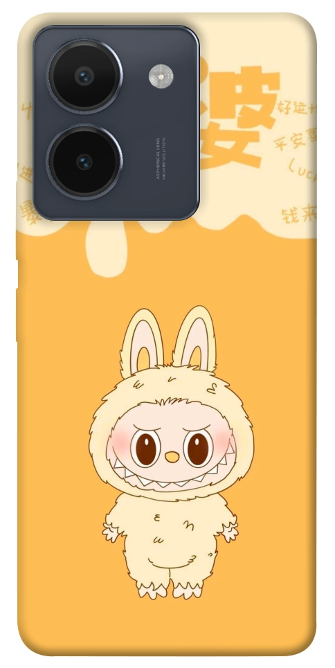 Чохол Yellow labubu для Vivo Y36