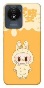 Чехол Yellow labubu для Vivo Y02