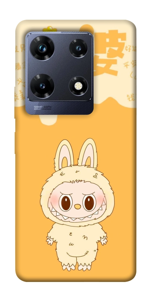 Чехол Yellow labubu для Infinix Note 30 Pro NFC