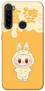 Чохол Yellow labubu для Xiaomi Redmi Note 8 2021