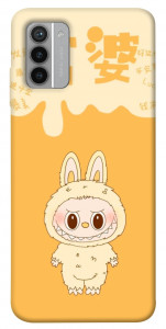 Чехол Yellow labubu для Nokia G42