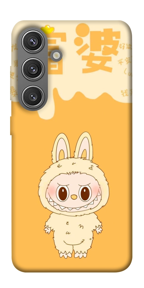 Чехол Yellow labubu для Galaxy S24