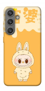 Чохол Yellow labubu для Galaxy S24