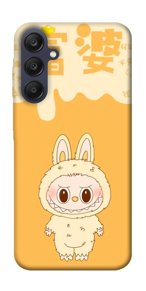 Чохол Yellow labubu для Galaxy A25 5G