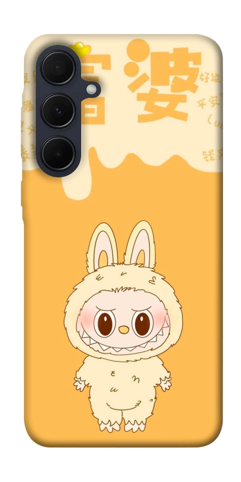 Чехол Yellow labubu для Galaxy A35