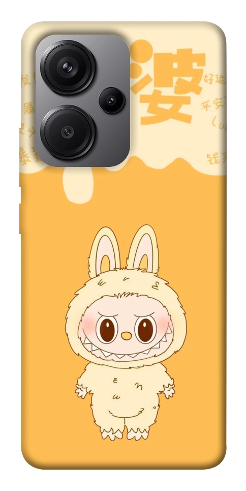 Чохол Yellow labubu для Xiaomi Redmi Note 13 Pro+