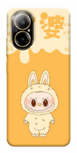 Чохол Yellow labubu для Realme C67 4G