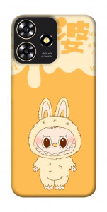 Чехол Yellow labubu для ZTE Blade A73 4G