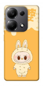 Чехол Yellow labubu для Xiaomi Redmi Note 13 Pro 5G