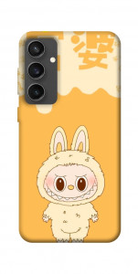 Чохол Yellow labubu для Galaxy S24 FE