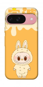 Чехол Yellow labubu для Google Pixel 9