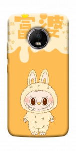 Чехол Yellow labubu для Motorola Moto G5S