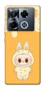 Чехол Yellow labubu для Infinix Note 40 Pro 4G