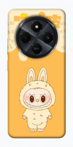 Чехол Yellow labubu для Xiaomi Poco C75