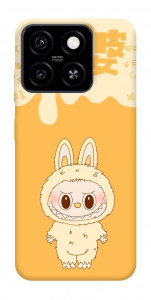Чехол Yellow labubu для ZTE Blade A55 4G