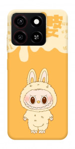 Чехол Yellow labubu для ZTE Blade A35 4G